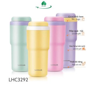 LHC3292GRN - Bình giữ nhiệt LocknLock Daily Macaron Tumbler 480ml