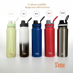 Bình giữ nhiệt S'eme AVB2401 phong cách thể thao 800 ml có tay xách