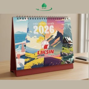 Lịch để bàn chữ A