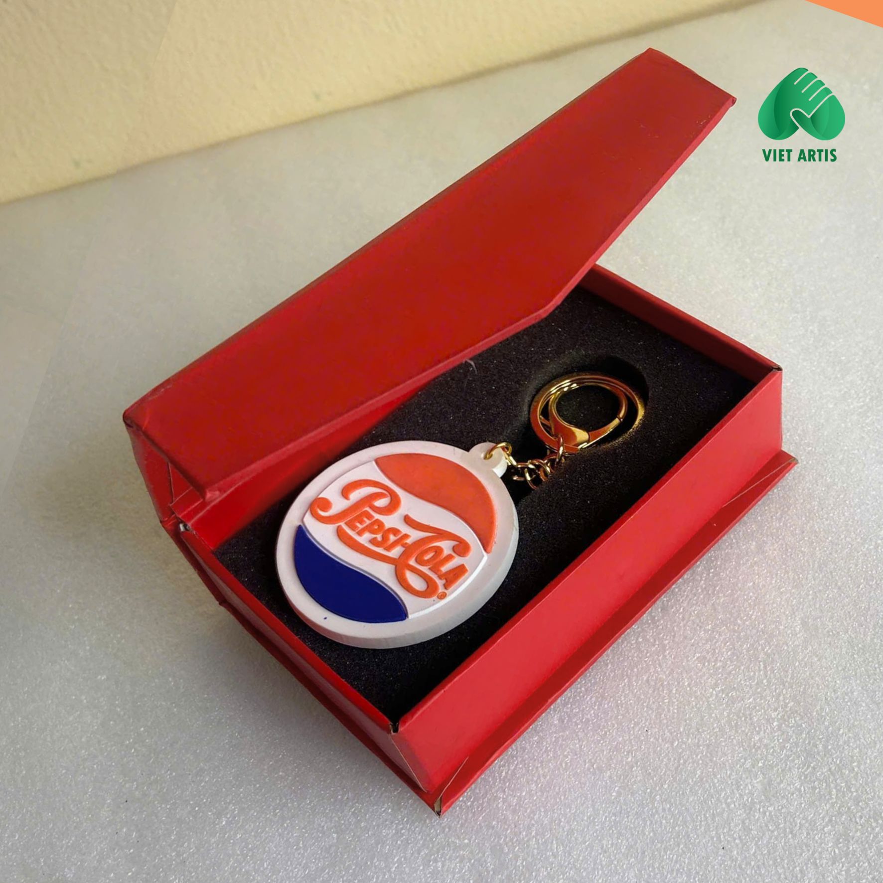 Bộ quà tặng Hộp móc khóa cao cấp in logo theo yêu cầu