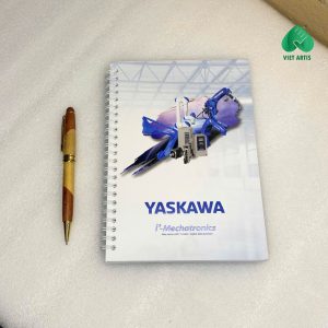 Sổ tay lò xo in logo doanh nghiệp