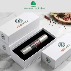 Hộp đựng quà tặng âm dương in logo - set quà tặng doanh nghiệp cao cấp.