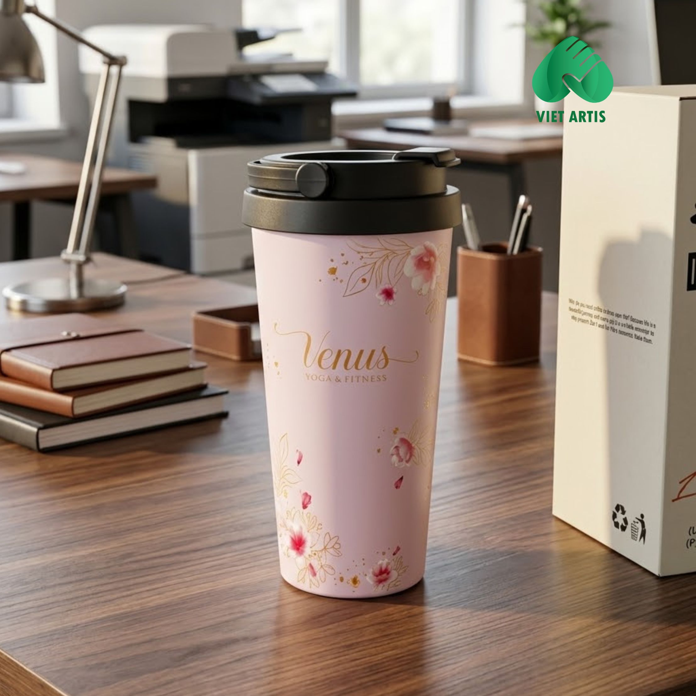 Ly Giữ Nhiệt In Logo Theo Yêu Cầu