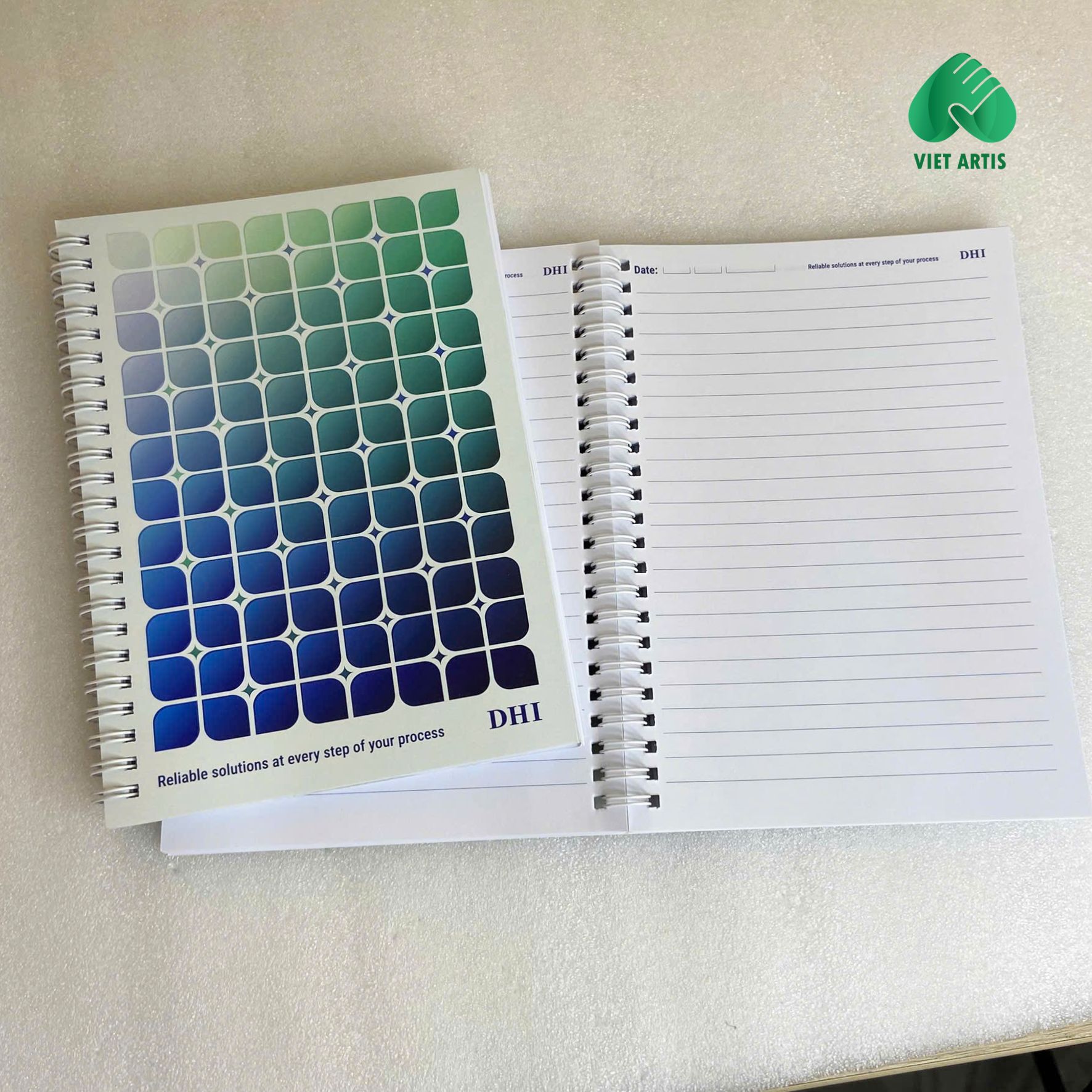 Sổ tay lò xo In ấn theo yêu cầu A5